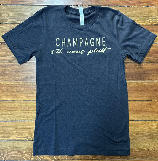 Champagne Sil Vous Plait (Black)