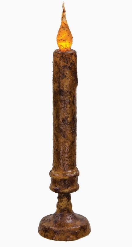 Burnt Mustard Twisty Candle Stick