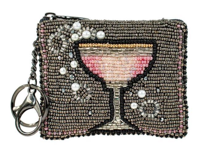 Pink Champagne Coin Purse