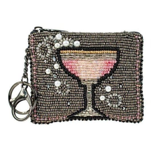 Pink Champagne Coin Purse
