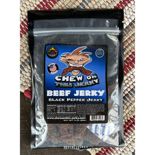 Black Pepper Beef Jerky