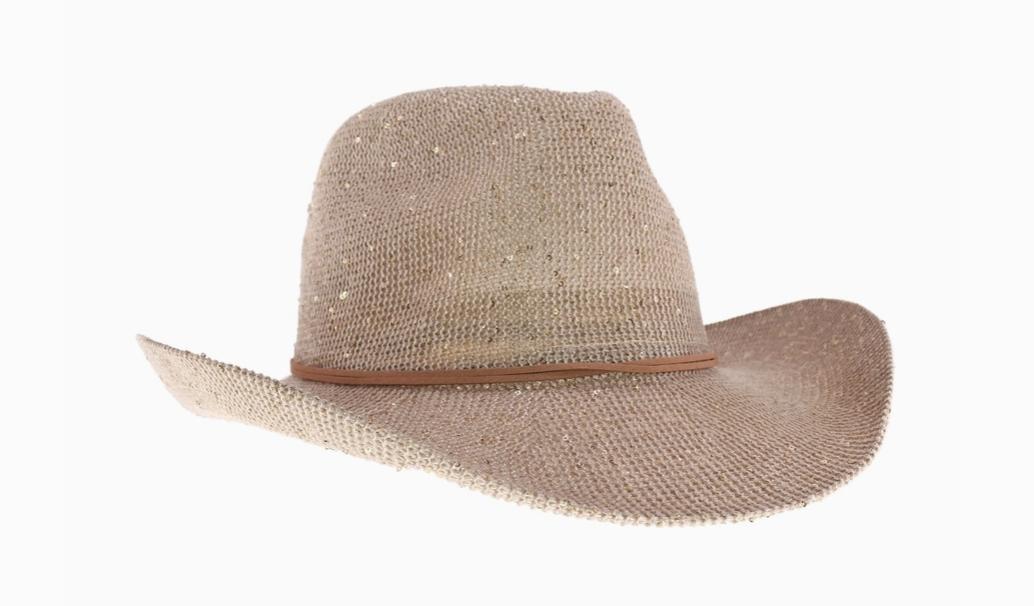 Vegas Sequin Cowboy Hat