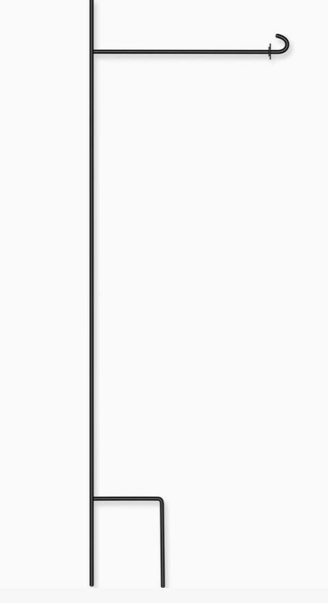 Finial Garden Flag Pole