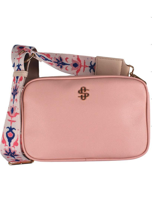 Simply Southern Leather Crossbody (Peach)
