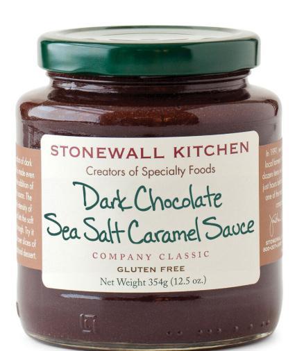 Stonewall Kitchen Dark Chocolate Sea Salt Caramel Sauce