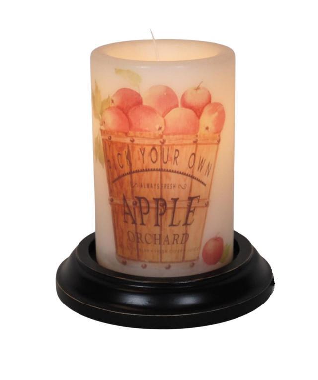 Candle Sleeve (Apple Orchard Basket)