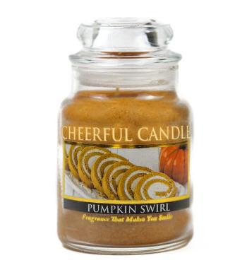 Cheerful Giver Candle Pumpkin Swirl