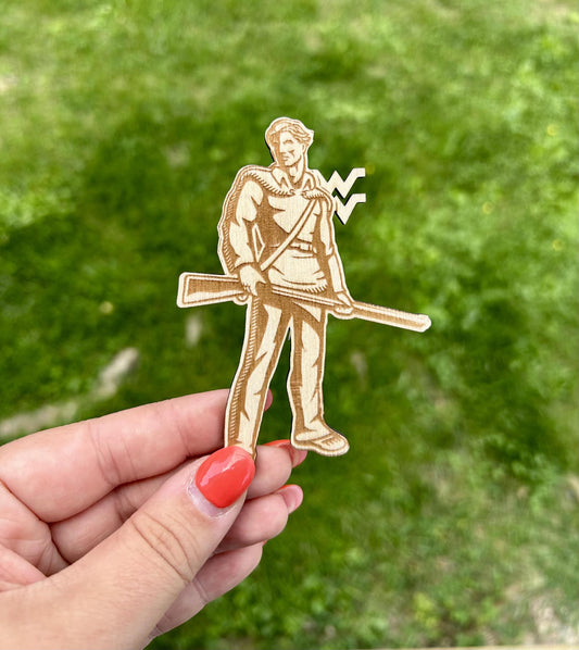 Mountaineer Cutout Magnet