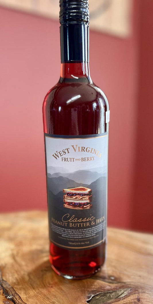 West Virginia Fruit & Berry Wine (Classic Peanut Butter & Jelly)