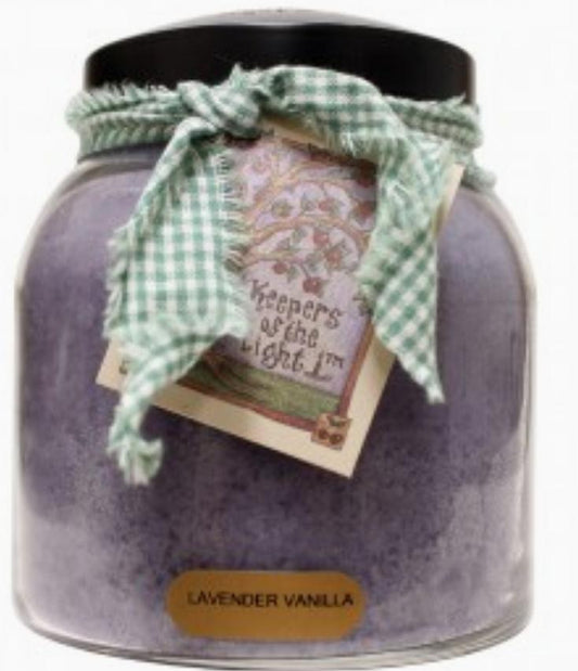 34oz Papa Jar Candle (Lavender Vanilla)