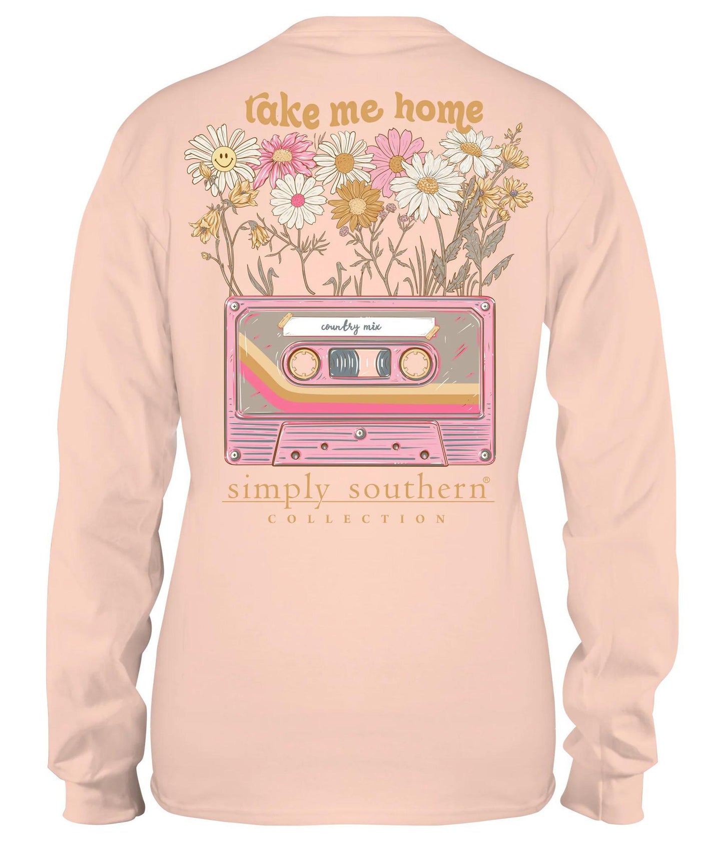 Simply Southern Long Sleeve Tape Tee