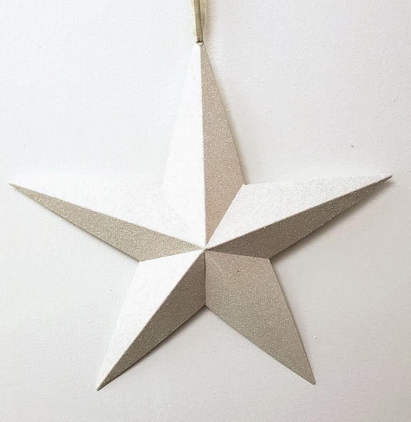 12" Metal Barn Star
