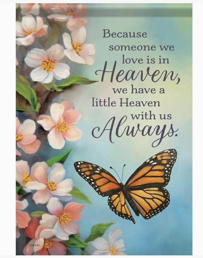 "Heaven with Us" Dura Soft™ Garden Flag