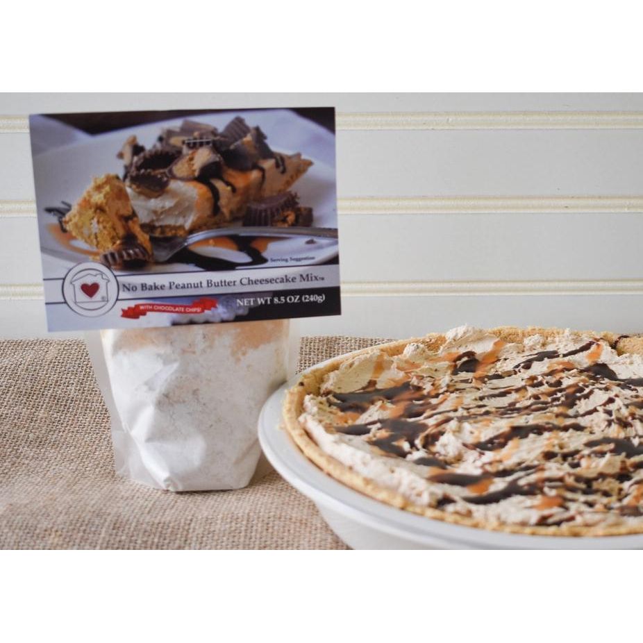 Country Home Creations No Bake Peanut Butter Cheesecake