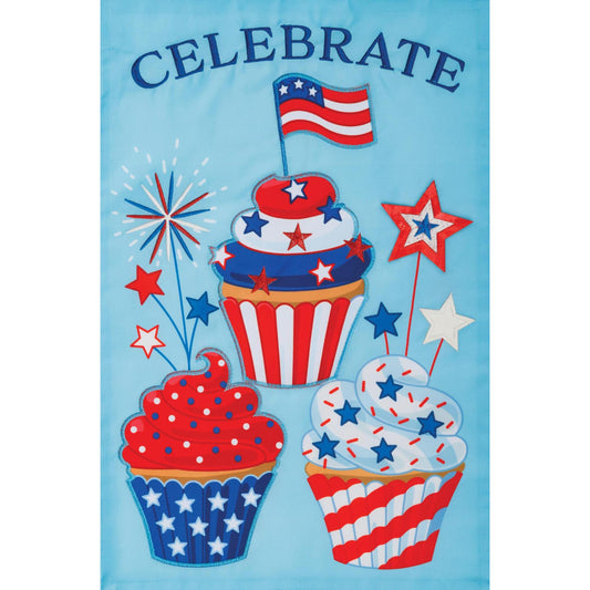 Celebrate-Applique Flag