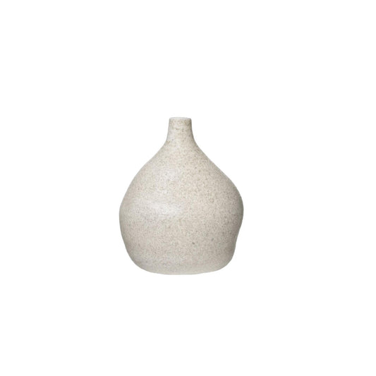 Distressed Terracotta Vase with Glaze