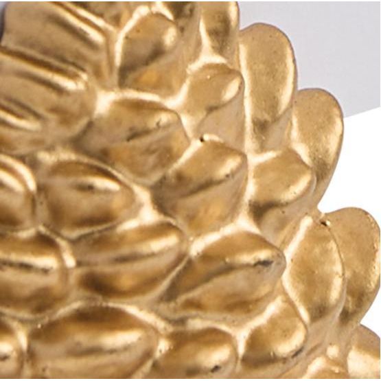 Patricia Heaton Home Pinecone Placecard Holder (Gold)