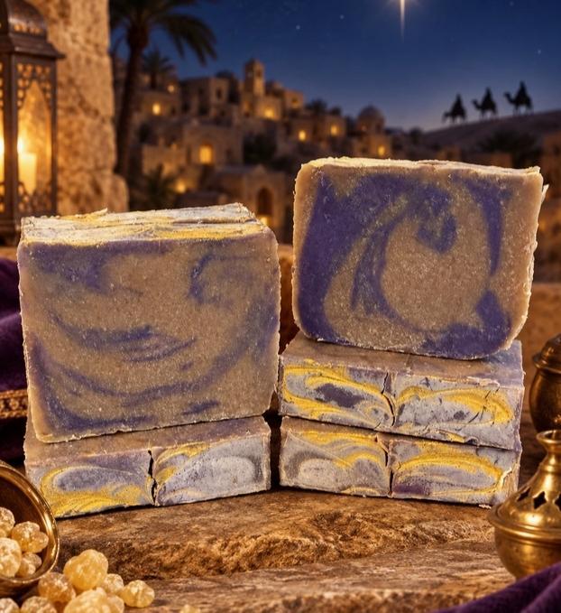 Frankincense & Myrrh Goat Milk Soap