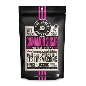 Pop Daddy Cinnamon Sugar Pretzel Sticks