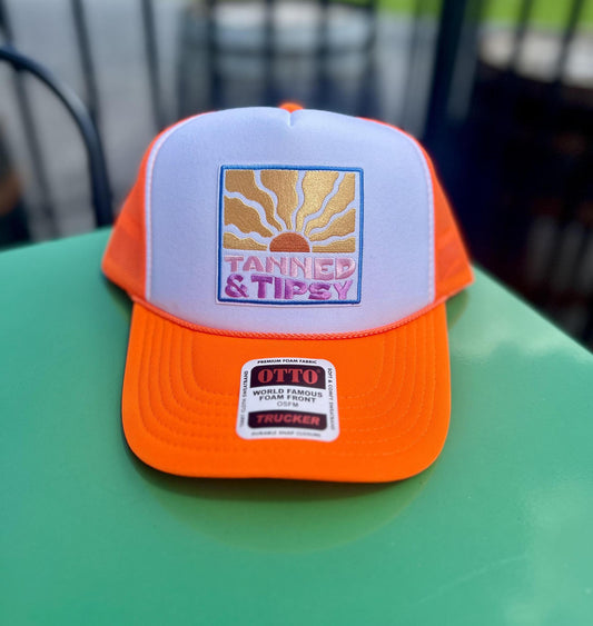 Tanned & Tipsy Trucker Hat