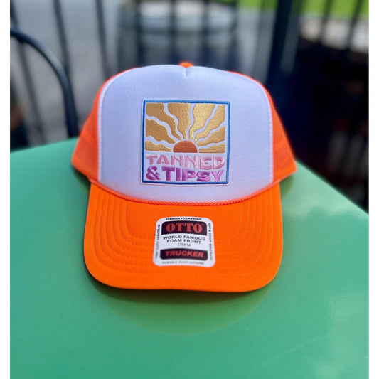 Tanned & Tipsy Trucker Hat
