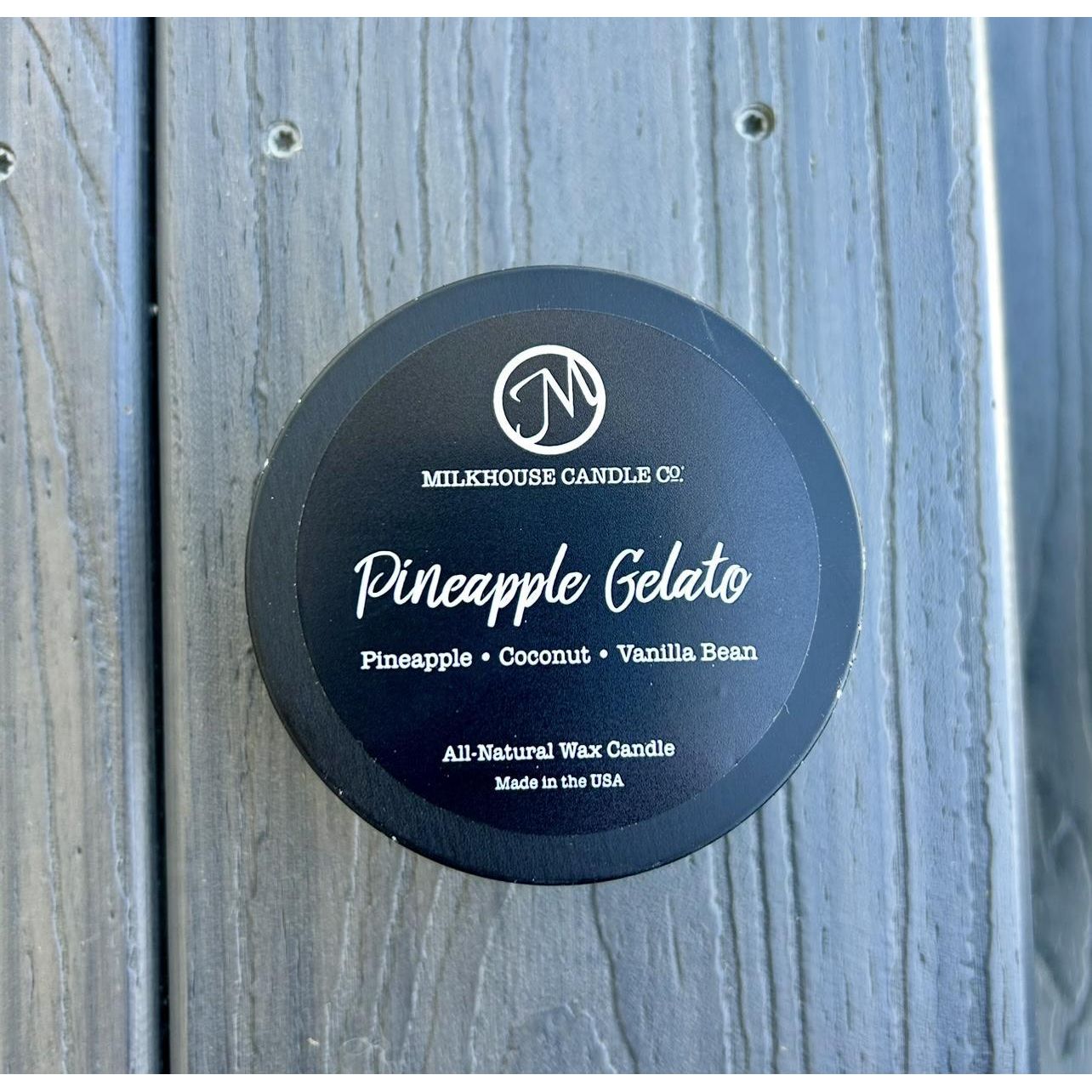 Milkhouse Candle Pineapple Gelato (3.75oz)