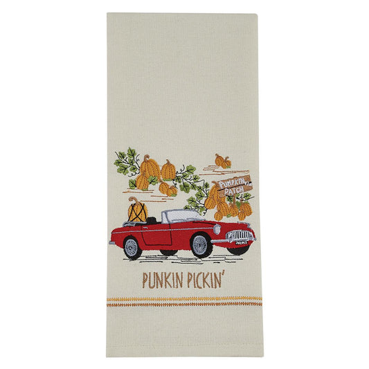 Punkin Pickin' Dishtowel