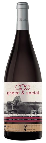 Green & Social Organic Tempranillo Bodega Cuatro Rayas