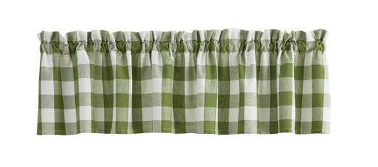 Wicklow Check Valance (Sage)