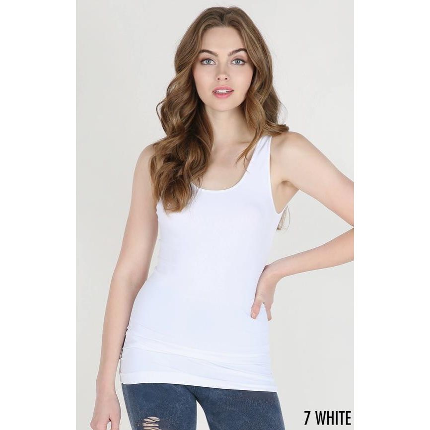 Plain Jersey Tank Top ONE SIZE