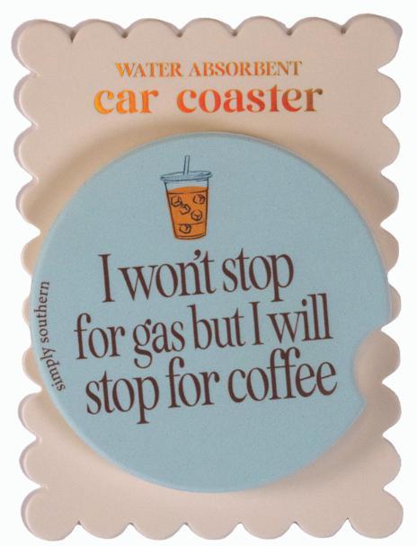 Simply Southern Car Coasters (Coffee)