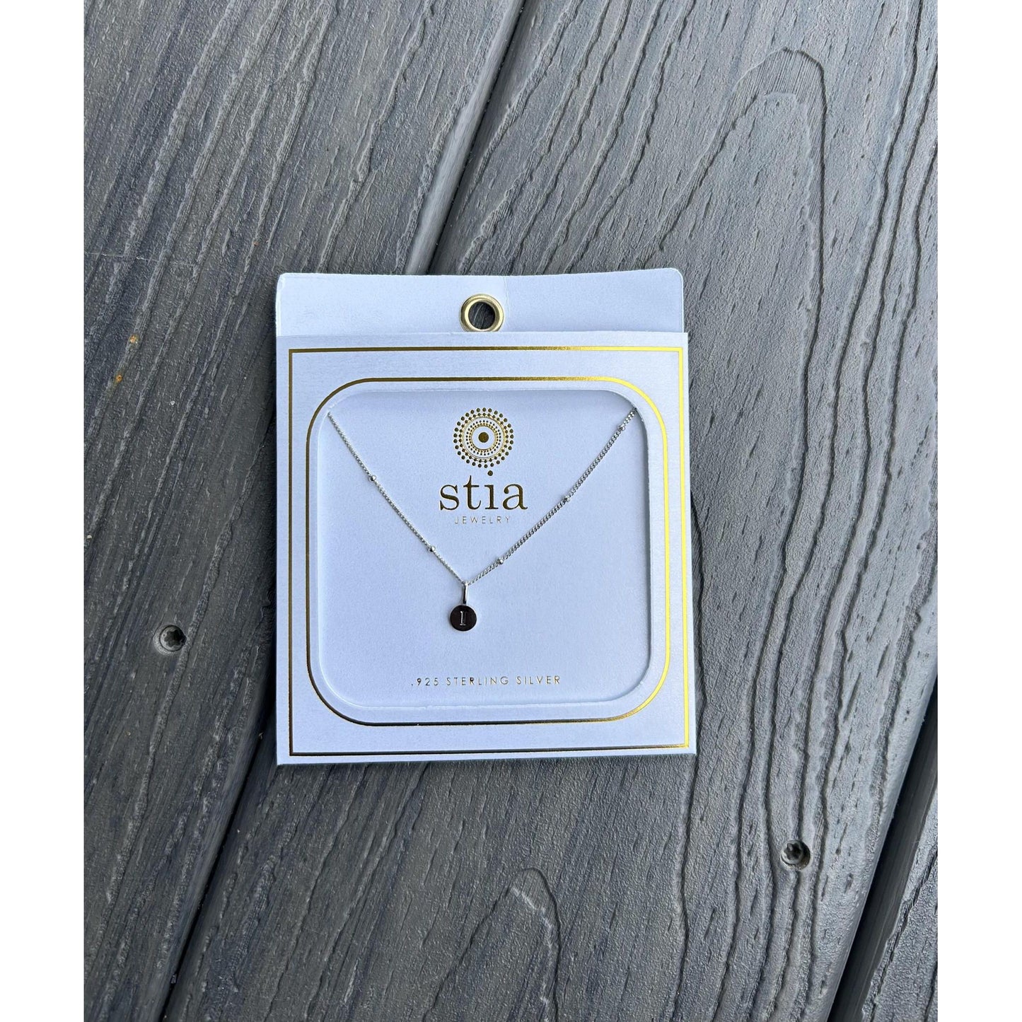 "I" Necklace (Sterling Silver)