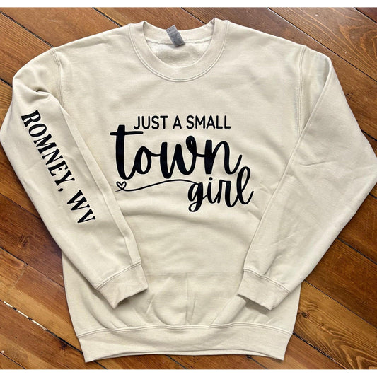 Just A Small Town Girl Romney WV (Tan)