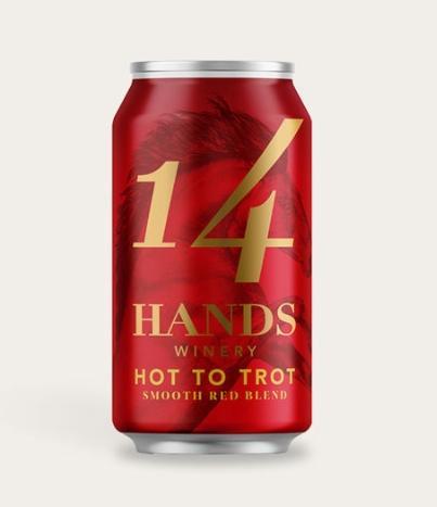 14 Hands Winery Hot to Trot Smooth Red Blend Can