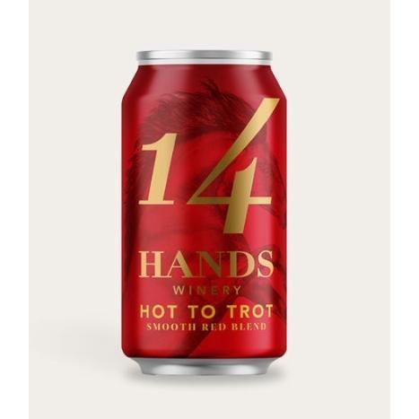 14 Hands Winery Hot to Trot Smooth Red Blend Can