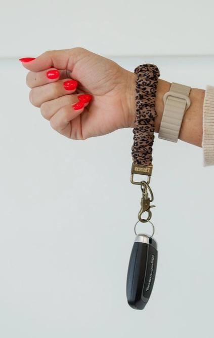 Spotted Leopard Keychain