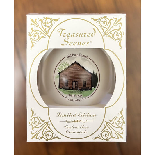 Limited Edition Treasured Scenes Ornament (Old Pine Church 2025)