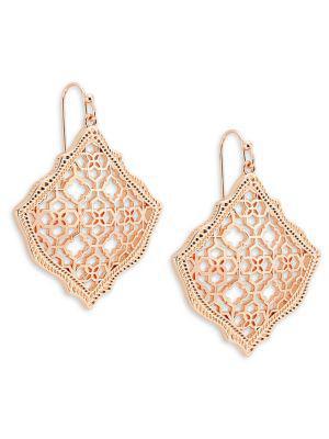 Kendra Scott Kirsten Rose Gold Earrings