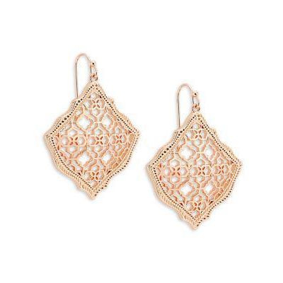 Kendra Scott Kirsten Rose Gold Earrings