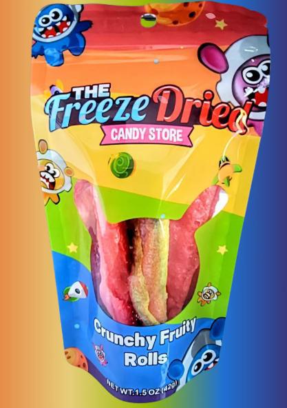 Freeze Dried Crunchy Fruity Rolls
