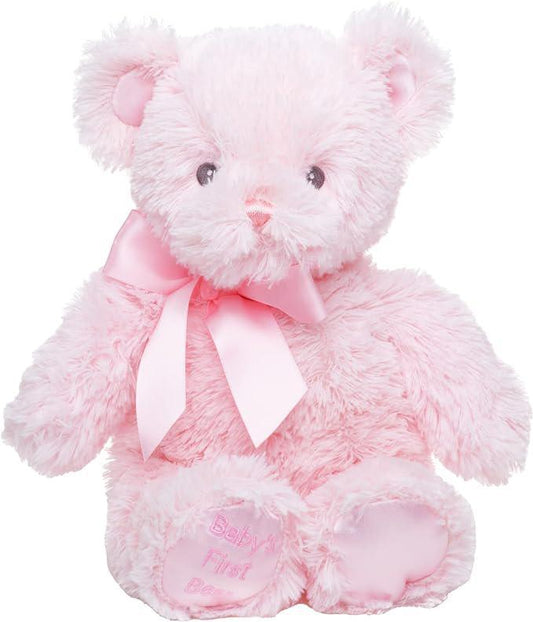 Bearington Baby Collection Baby's First Bear (Pink)