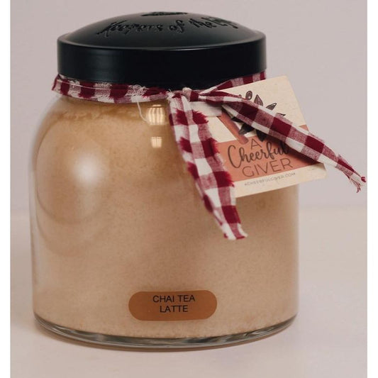 A Cheerful Giver Candle Chai Tea Latte Candle (34oz)