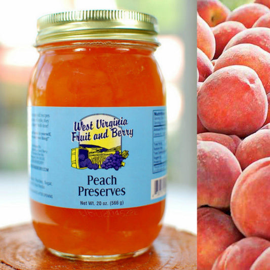 West Virginia Fruit & Berry Peach Preserves