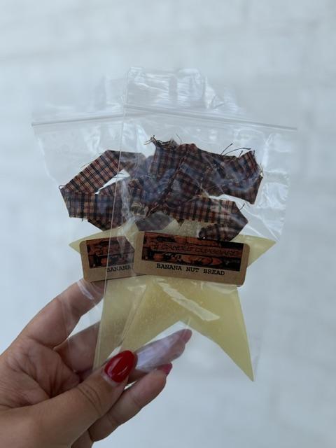 Banana Nut Bread Star Air Freshener