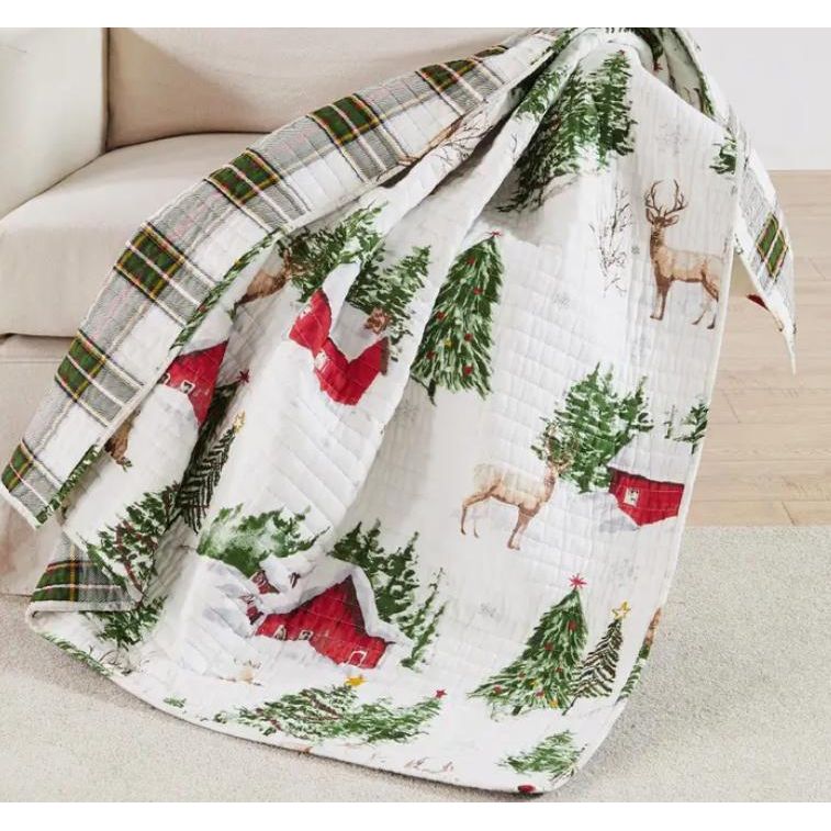 Tatum Pines Quilted Throw Blanket