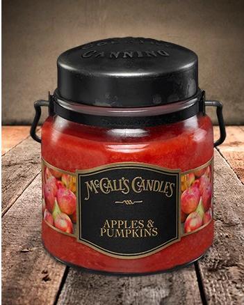 McCall's Apples & Pumpkin Double Wick Classic Candle (16oz)