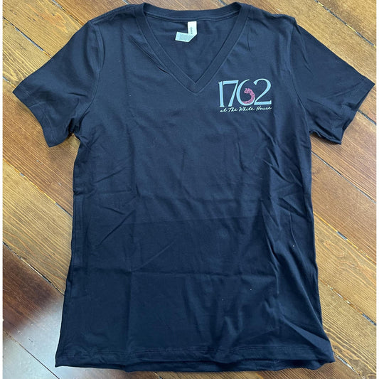 1762 Wine & Brew V-Neck (Black)