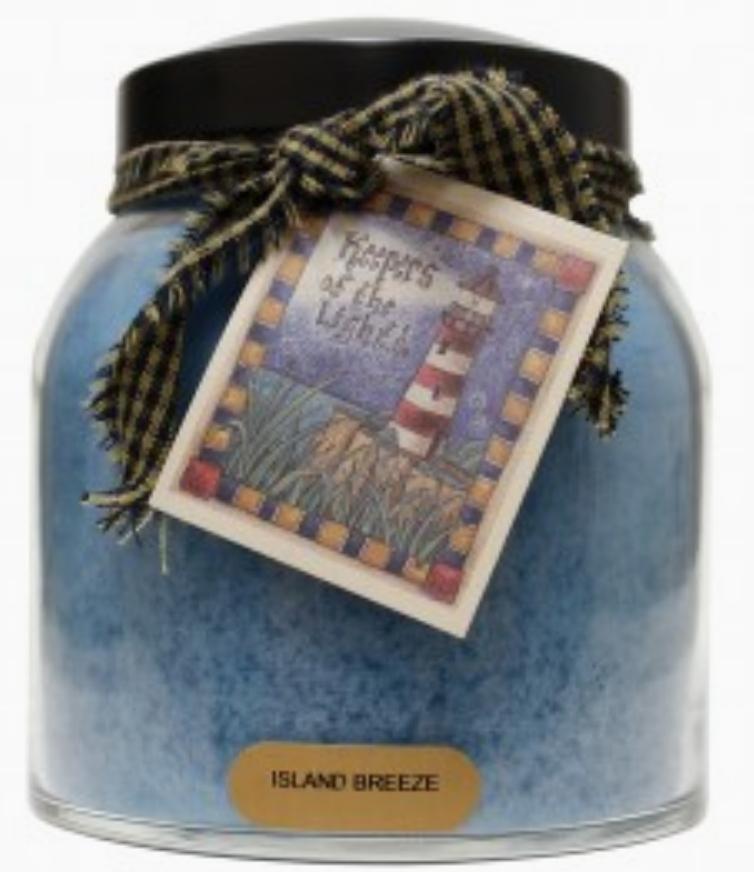 Papa Jar Candle (Island Breeze) 34oz