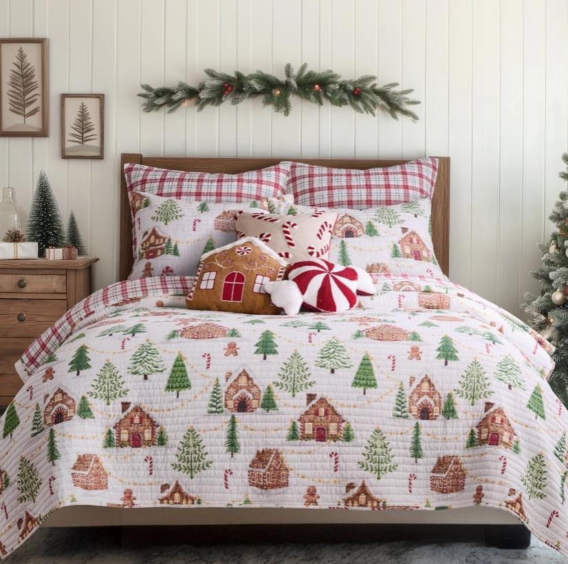Gingerbread Village Quilt