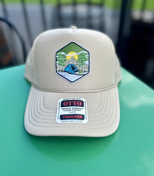 Camping Trucker Hat